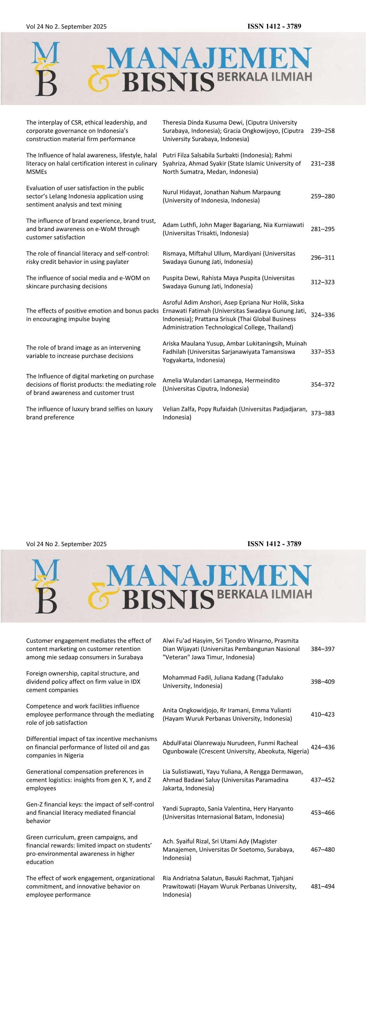 Cover Page